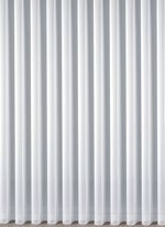 Opbergen met geplooide tape 1:2,5 en loodtape-afwerking. 