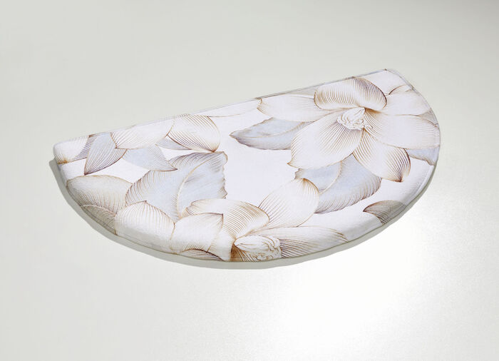 Dromerig zachte badkamerset met lintrand VEELKLEURIG