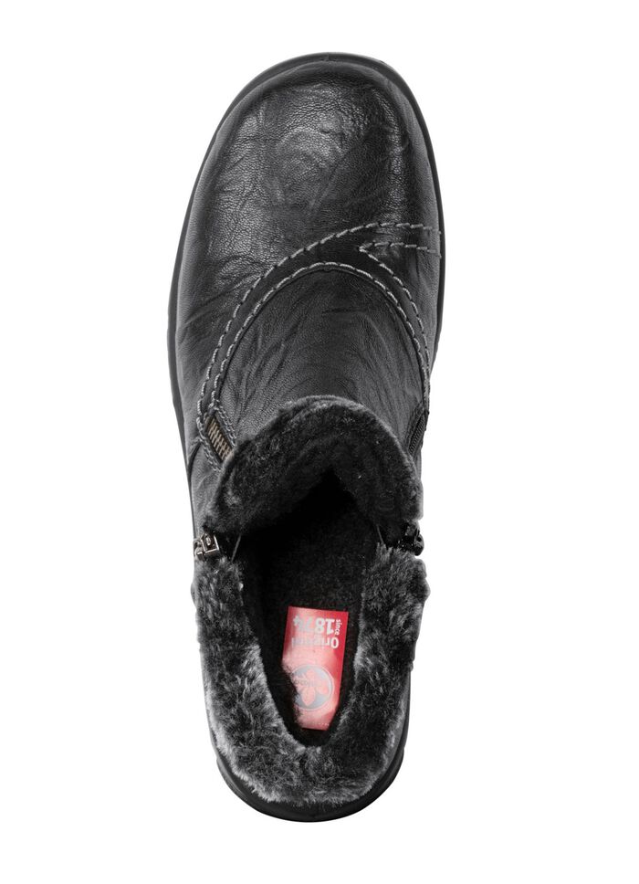 Rieker, gevoerde dameslaarzen, winterschoenen, met rits 