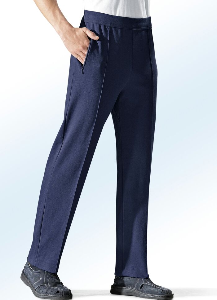 Vrijetijdsbroek &lsquo;Athlete&rsquo; in 4 kleuren MARINE