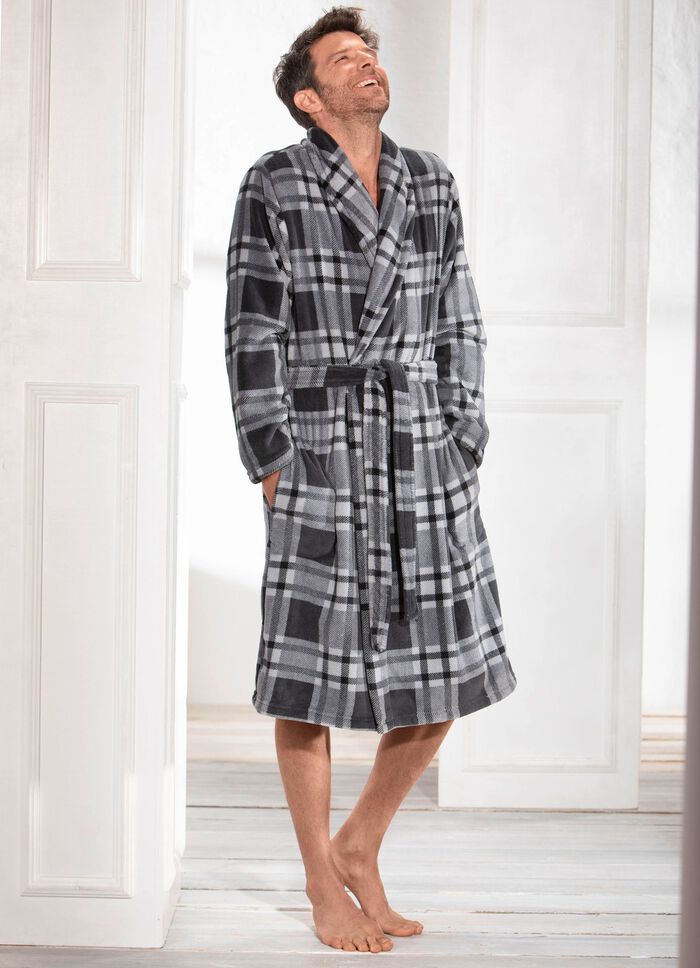 Kamerjas met sjaalkraag 