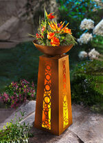 LED-decoratieve zuilringen met flikkereffect