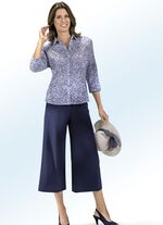 Blouse van gecrashte etskant 