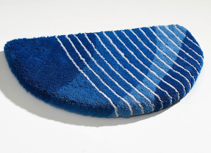 Badkamerset van Kleine Wolke met latex achterkant BLAUW