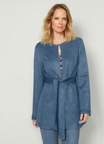 Blazer met klinknagels op de manchetten 