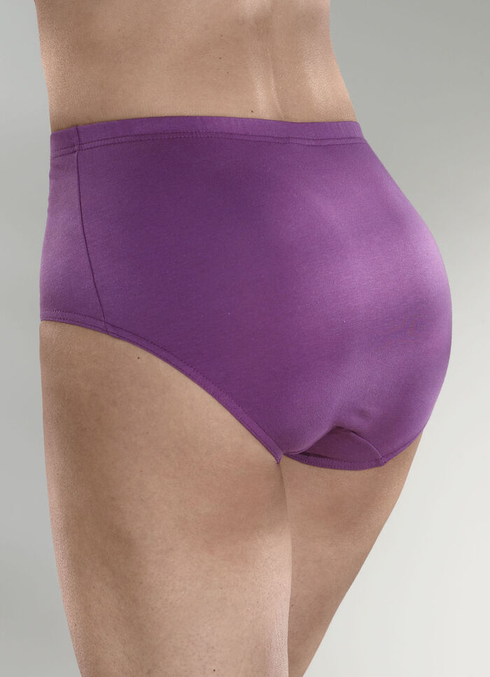 Set van vier slips met elastische band 