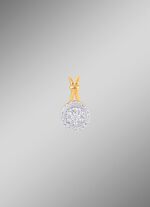 Edele hanger met 27 diamanten 