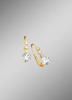 Oorbellen met synthische zirkonia 