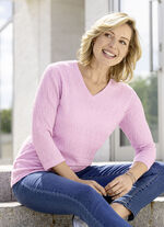 trui met een subtiele glans 