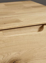 Fantastische ladekast van massief hout WILDE EIK