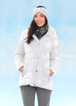 Functionele jas met afneembare capuchon 