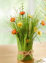 Lenteboeket in natuurlijke kleuren 