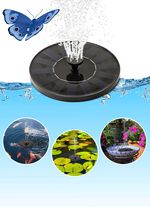 Fontein op zonne-energie 