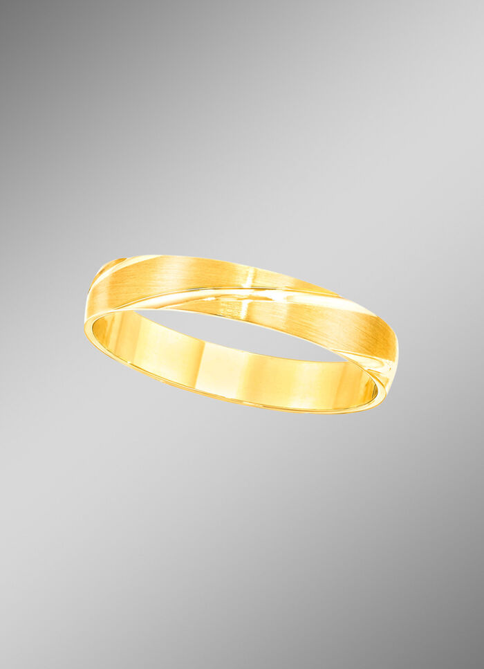 Stijlvol satijnen trouwringen 