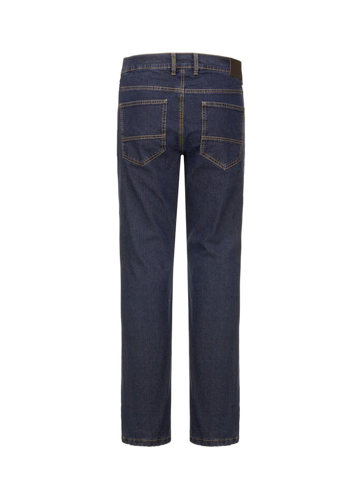Thermische jeans in 3 kleuren DONKERE JEANS