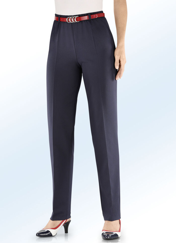 Klassieke broek MARINE