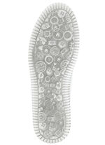 Gemini sneakers met elastisch textielmateriaal WIT