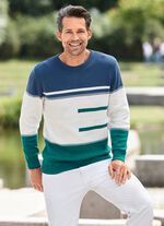 Trendy ronde hals trui 