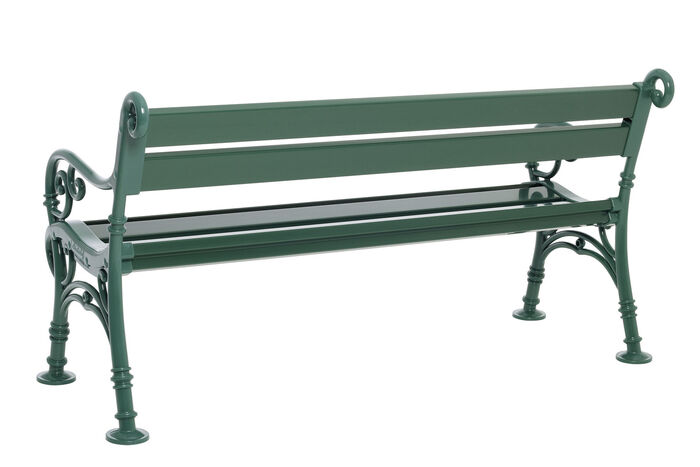 Tuinbank van stevig kunststof GROEN