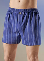 Pak van vier boxershorts met streepjesmotief 