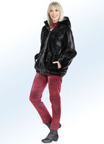 Jas met vaste capuchon 