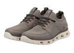Rieker sneakers met elastische decoratieve vetersluiting TAUPE