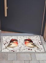 Voetmat met antislip-onderkant MULTICOLOR