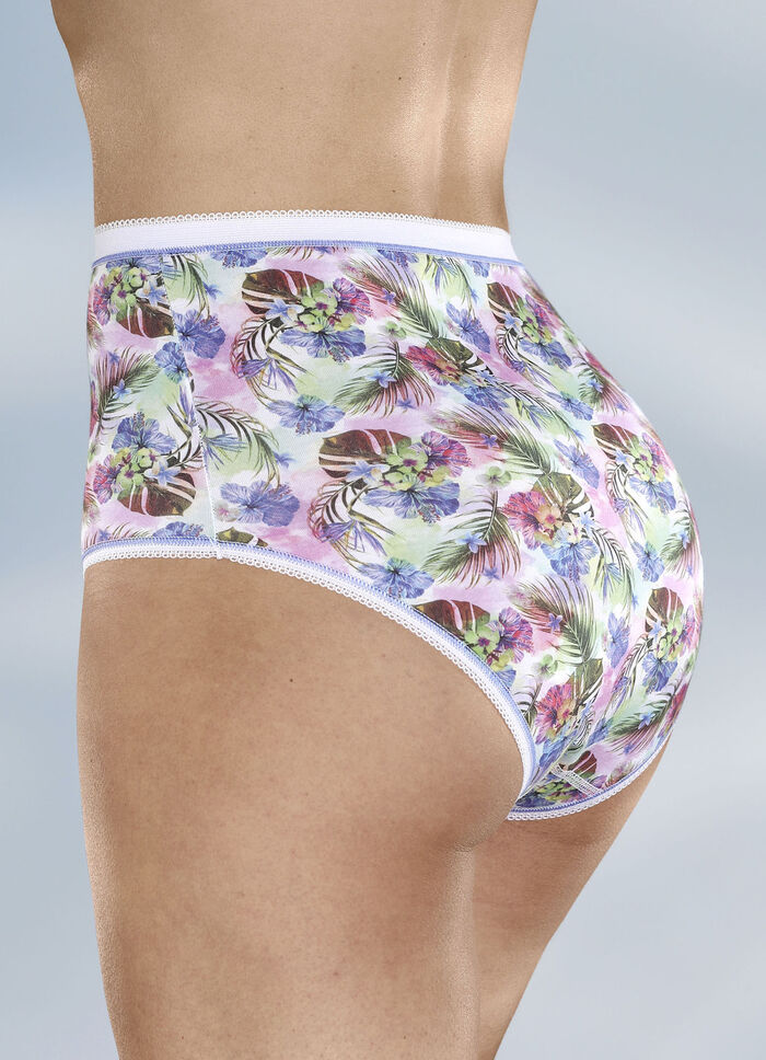 Pak van drie slips met elastische boorden 