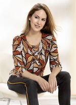 Overhemdtuniek met decoratieve knopen 