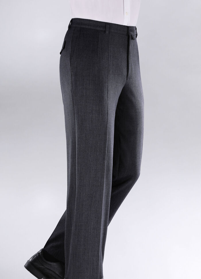 Broek "Klaus Models" in 4 kleuren ANTRACIET GEMÊLEERD