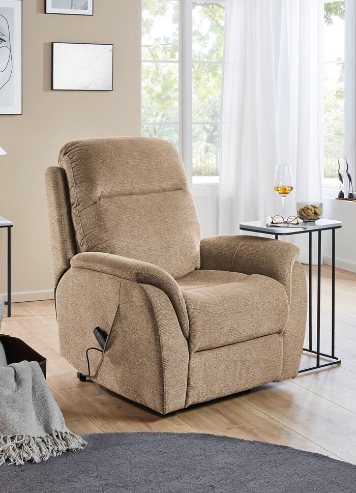 Comfortabele massagestoel met opstahulp 