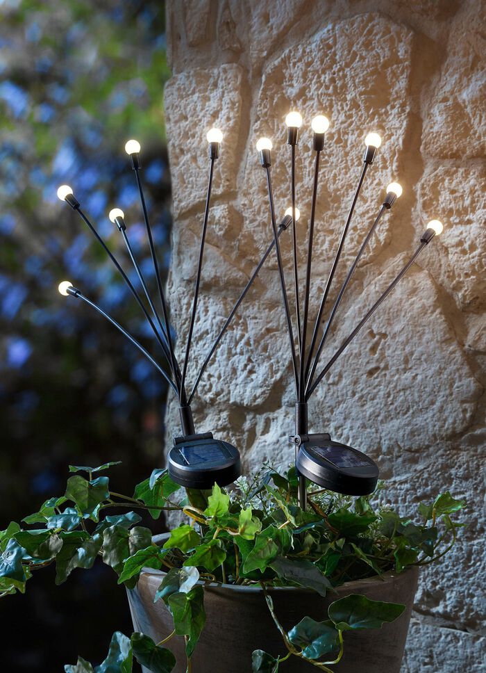 Zonnestekker Firefly, set van 2 