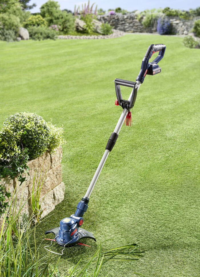 Accu grastrimmer (accu en oplader niet meegeleverd) 