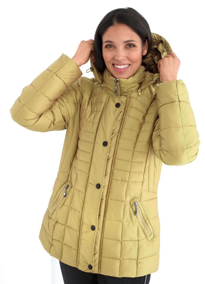 Jas in 2 kleuren MOSTERD