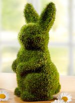 Decoratief konijntje &ldquo;Lea&rdquo; GROEN