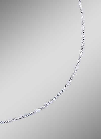 Zilveren frambozen ketting 