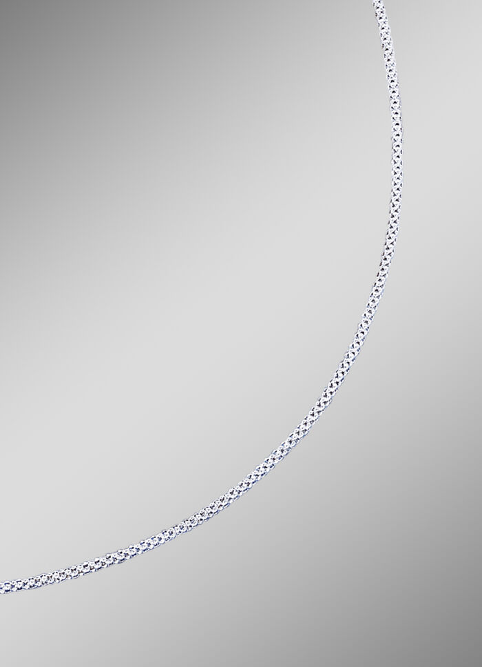 Zilveren frambozen ketting 
