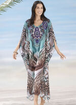 Laurina kaftan met edelstenen 
