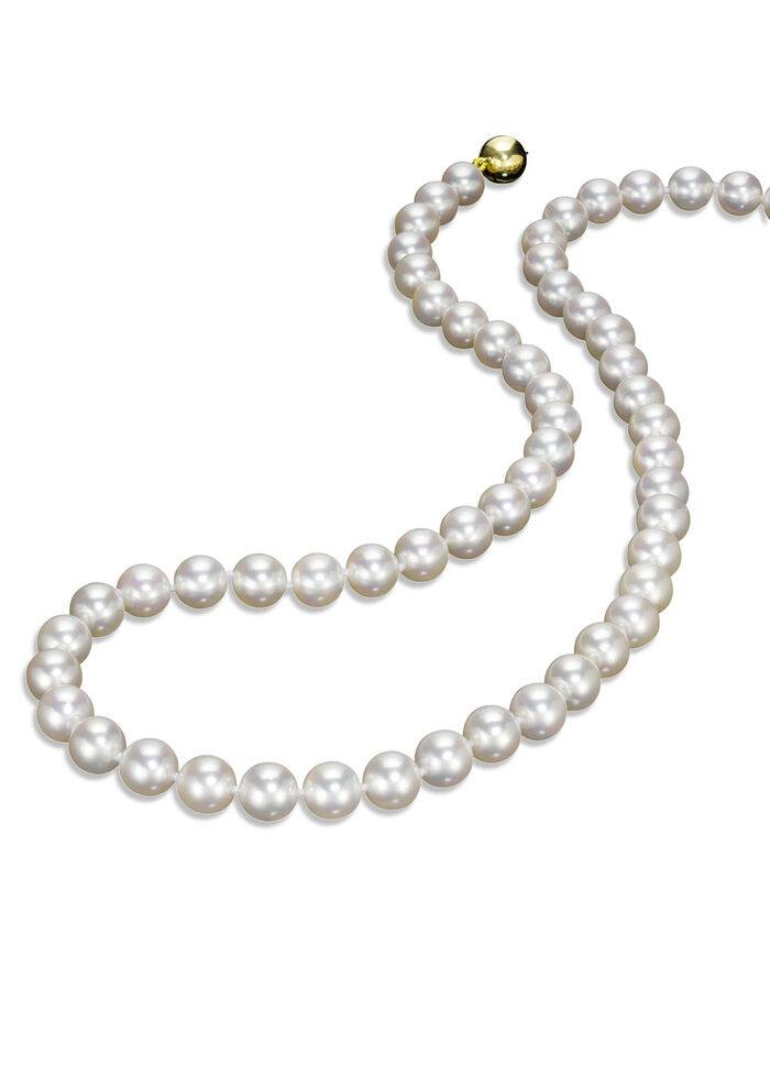 Luxe ketting met Akoya parels 