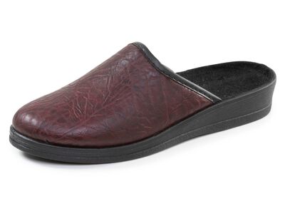 Klassieke damespantoffels, met textielvoering 