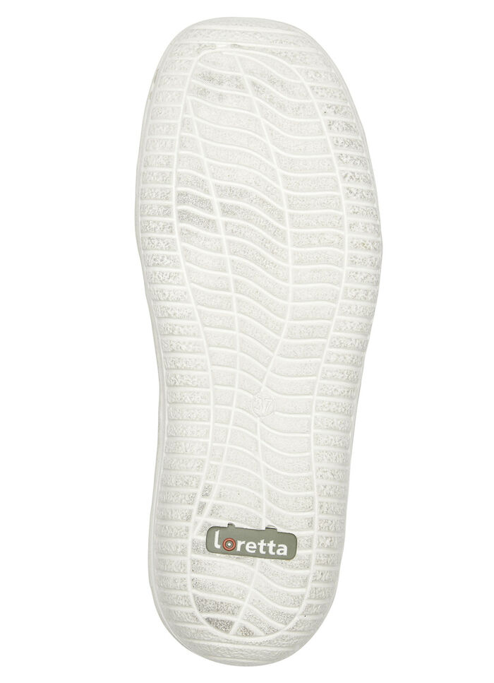 ELENA EDEN pantoffels van schaduwrijk nappaleer BEIGE