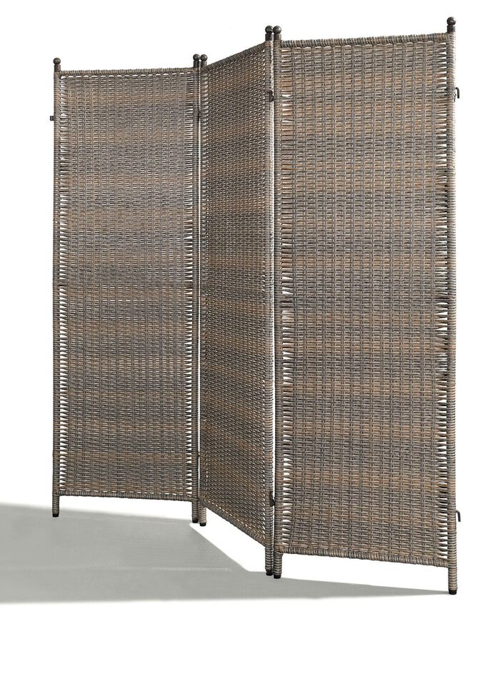 Weerbestendig windscherm met stabiel stalen frame 