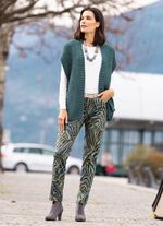 Gebreid vest met alpaca 