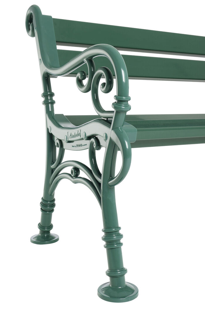 Tuinbank van stevig kunststof GROEN