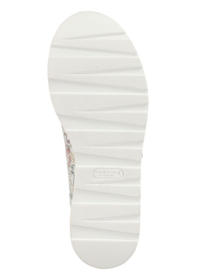 Waldl&auml;ufer sneakers gemaakt van nubuckleer met bloemenprint 