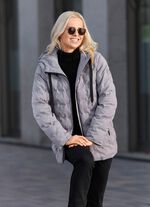 Jas met gelijmde kamers 