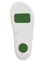 Mubb, zomerklompen voor dames, breedte H, met uitneembaar voetbed WIT