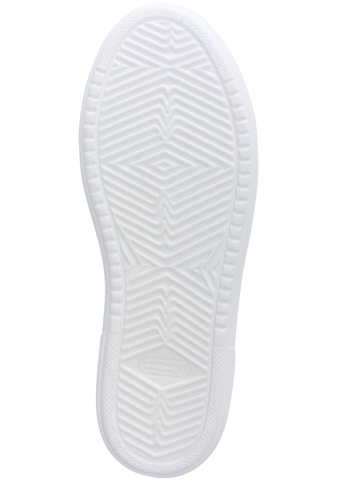 Waldl&auml;ufer, trendy dames veterschoenen, breedte H, met uitneembaar voetbed WIT