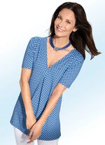 Aantrekkelijk overhemd met zijsplitten 