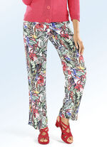 Broek met comfortabel wijd model 